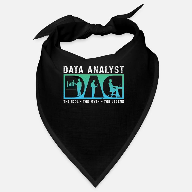 Data Analyst Dad The Idol The Myth Data Scientist Bandana