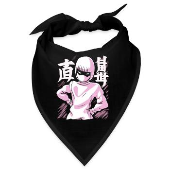 Sieh die Herrschaft des pinken Ninja - Bandana - Schwarz - Vorne