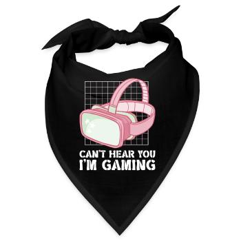 Virtual Reality VR Gamer Funnz - Bandana - Schwarz - Vorne