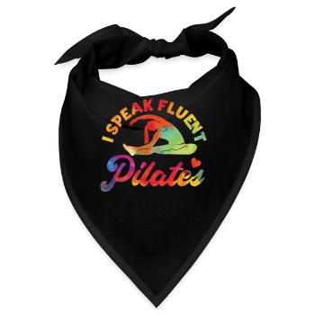 Pilates Instructor Teacher - Bandana - Schwarz - Vorne