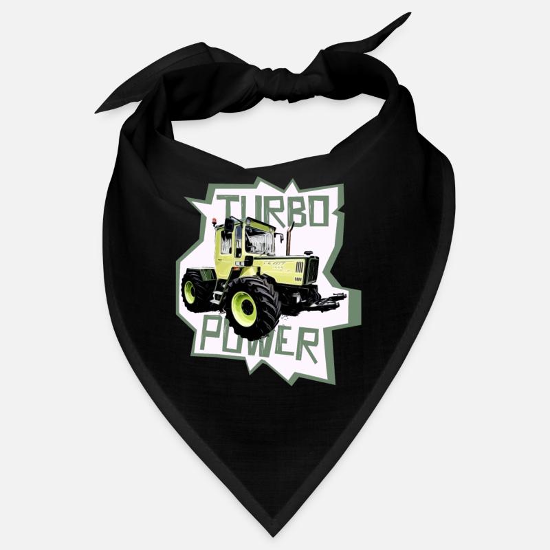 MB trac turbo power traktor - Bandana - Schwarz