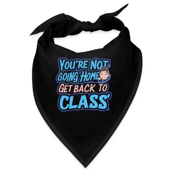 School Nurse Nursing Clinic Medical Stuff - Bandana - Schwarz - Vorne