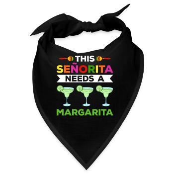 Cinco de Mayo - Bandana - Schwarz - Vorne