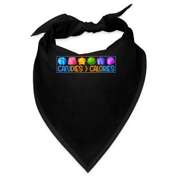 Candy Gift - Bandana - Schwarz - Vorne