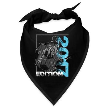 Limited Edition 2017 Limited Edition Fußball - Bandana - Schwarz - Vorne