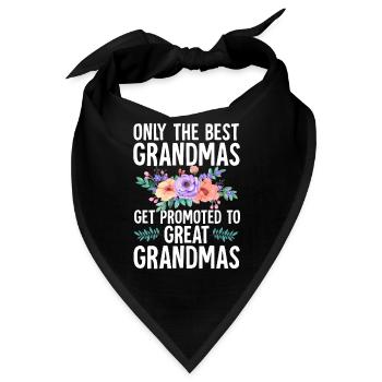 Beste Ur-Oma-Kunst für Oma-Frauen Großartig - Bandana - Schwarz - Vorne