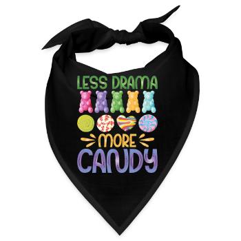 Candy Gift - Bandana - Schwarz - Vorne