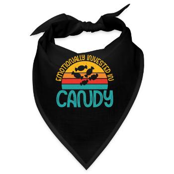 Candy Gift - Bandana - Schwarz - Vorne