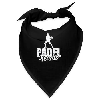 Padel Tennis Teamplay - Bandana - Schwarz - Vorne