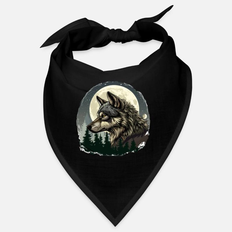 Wolf's Blood - Bandana - black