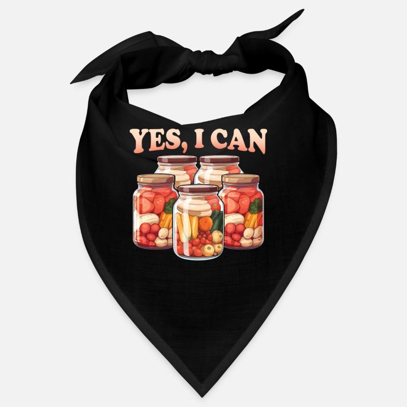 Yes, I Can - Begrüßen Sie das Einkochen und Konservieren zu Hause Bandana