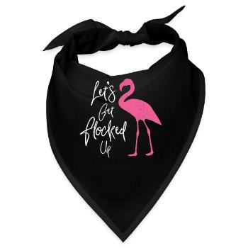 Junggesellin - Bandana - Schwarz - Vorne