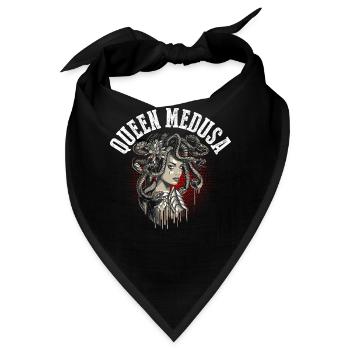 Königin Medusa - Bandana - Schwarz - Vorne