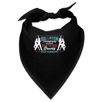 Ballroom Dance Ballroom Choreography Loves Dancing - Bandana - Schwarz - Vorne