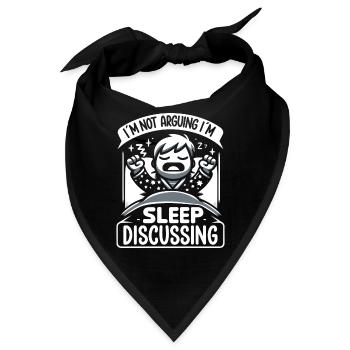 Sprechen Im Schlaf, Somniloquy, Sprechen Im - Bandana - Schwarz - Vorne