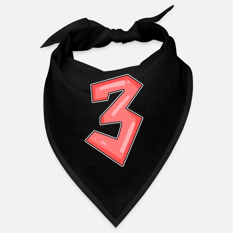 Trois - 3 - Numéro 3 - Numéro 3 Bandana