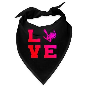 Scuba Tauchen Diving Scuba Diver Scuba Taucher - Bandana - Schwarz - Vorne