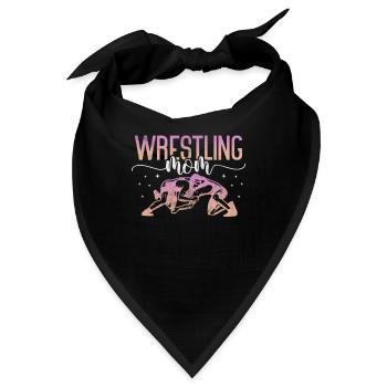Wrestling - Bandana - Schwarz - Vorne