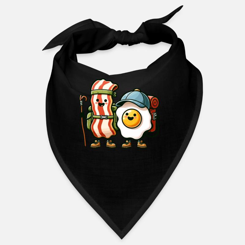 Abenteuerlustiges Speck & Ei Duo Bandana