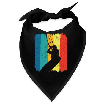Kitesurfing - Bandana - Schwarz - Vorne