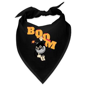 Boom - Bandana - Schwarz - Vorne