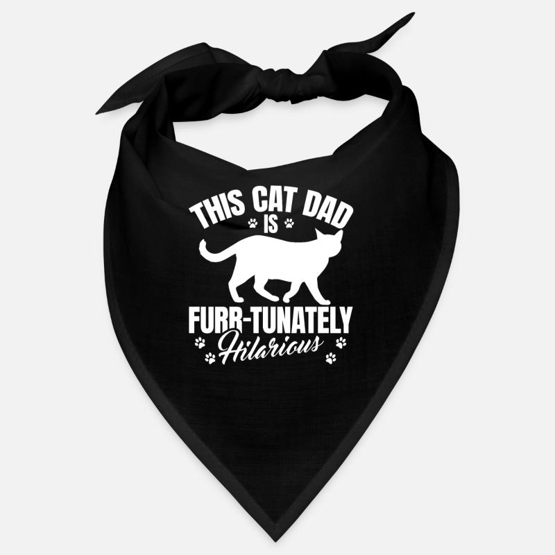 Cat Dad Bandana