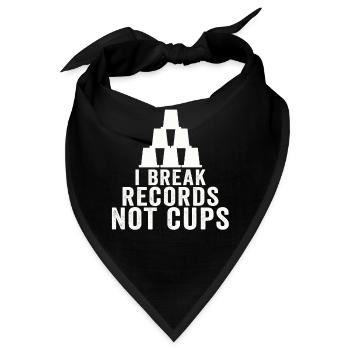 Sport Stacking Stacks Stacked Speed Cup - Bandana - Schwarz - Vorne