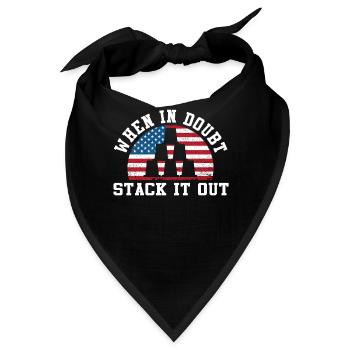 Sport Stacking Stacks Stacked Speed Cup - Bandana - Schwarz - Vorne