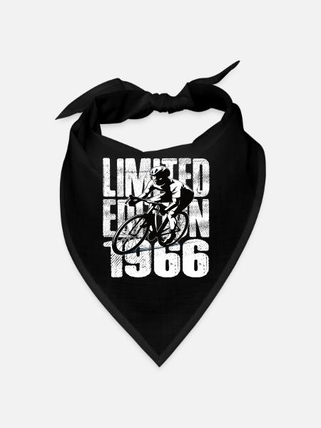 Limited Edition 1966 Limited Edition Geburtstag - Bandana - Schwarz
