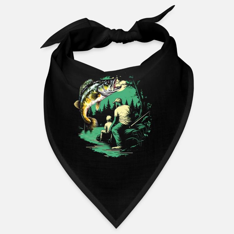 Bass Fish Bandana