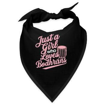Bodhran - Bandana - Schwarz - Vorne