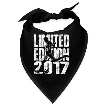 Limited Edition 2017 Limited Edition Fußball - Bandana - Schwarz - Vorne