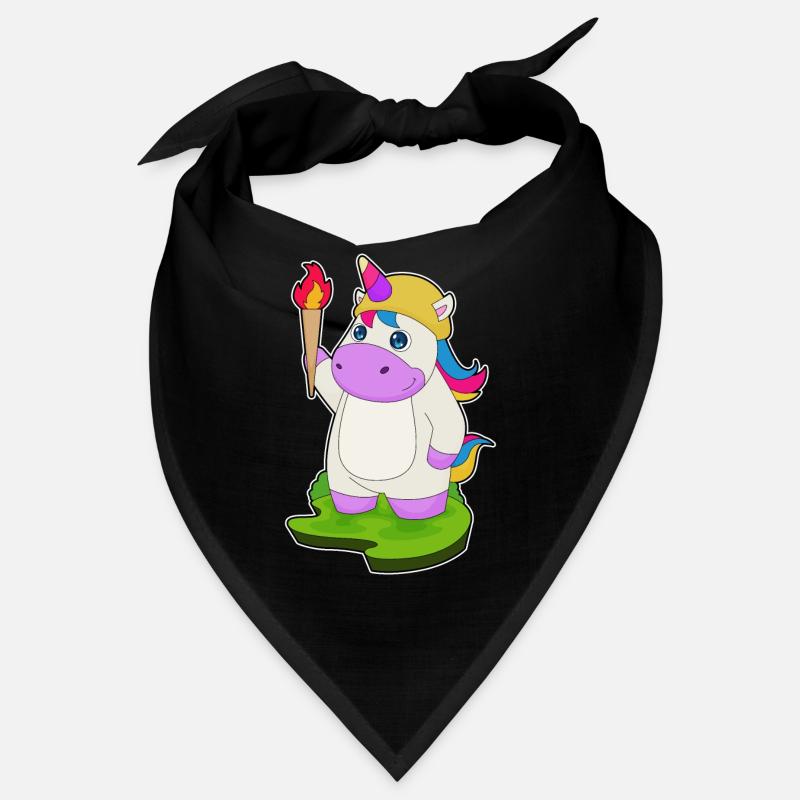 Unicorn Torch Bandana