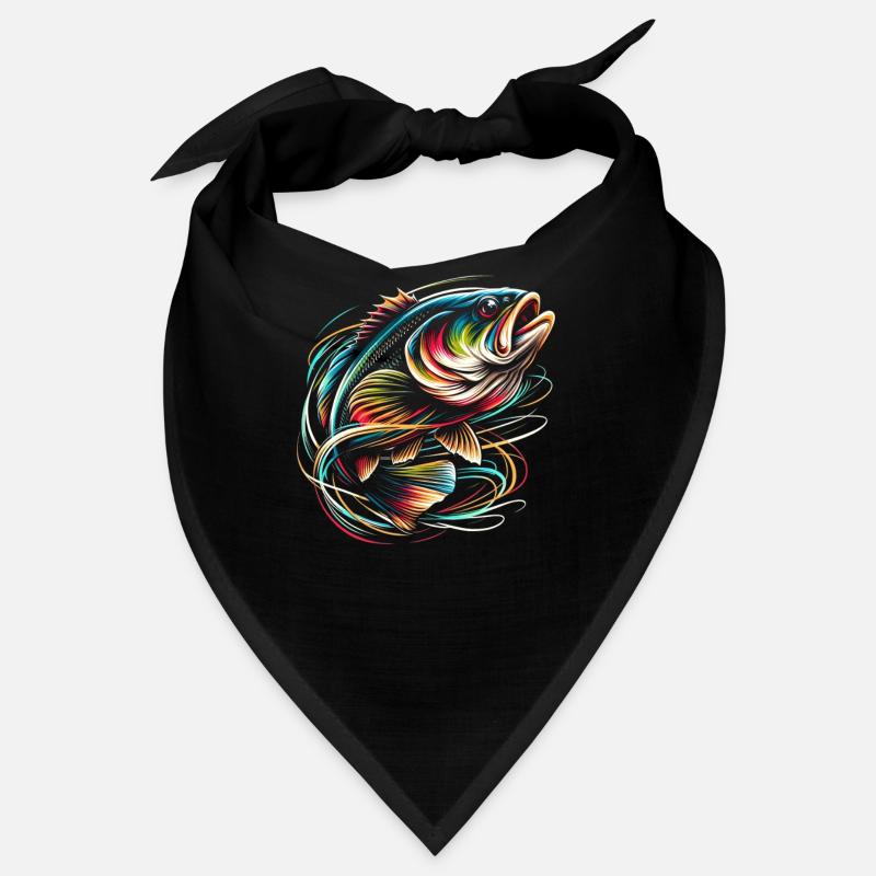Bass Fish Bandana