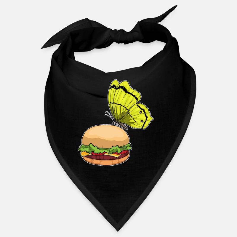 Schmetterling Cheeseburger Bandana