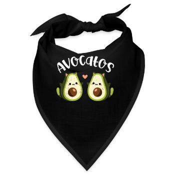 Avocado - Bandana - Schwarz - Vorne