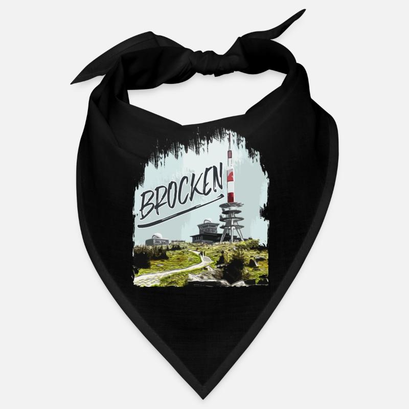 Brocken transmitter and second-hand shop Bandana