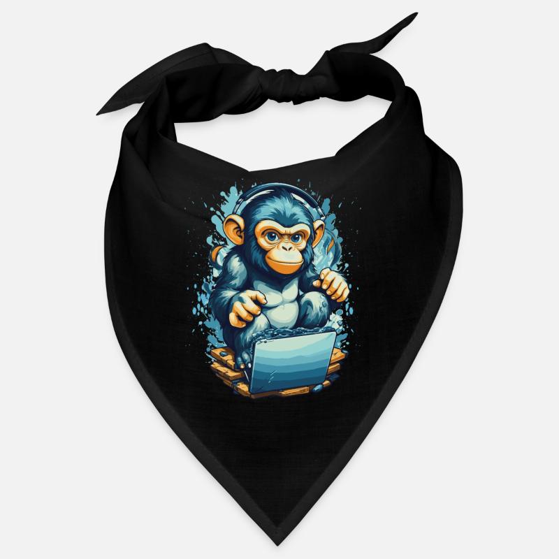 Clever Gaming Monkey Bandana