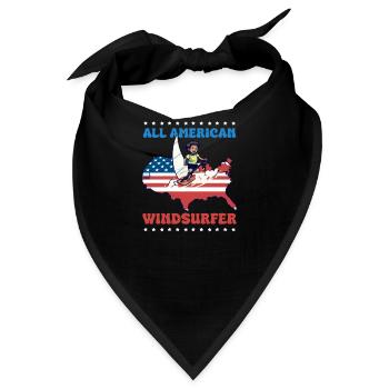 Windsurfen All American Windsurfer - Bandana - Schwarz - Vorne
