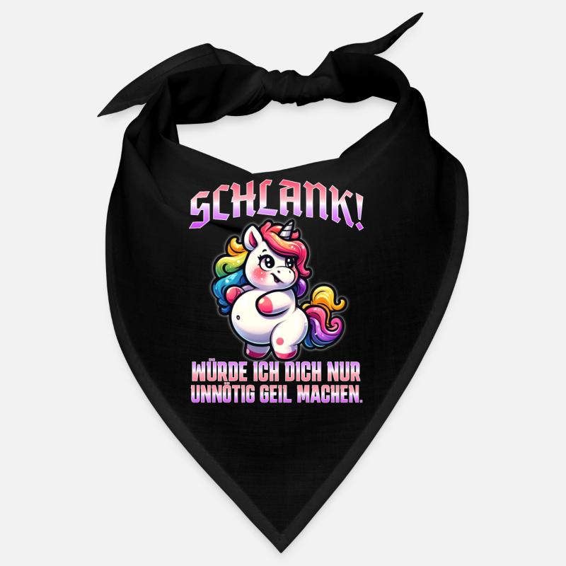 Schlank & Selbstbewusst: Ironisches Statement Bandana