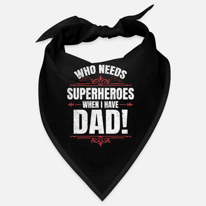 Superheld Papa Besser als jeder Comic-Held Bandana