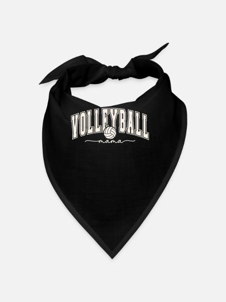 VOLLEYBALL MAMA - Bandana - Schwarz