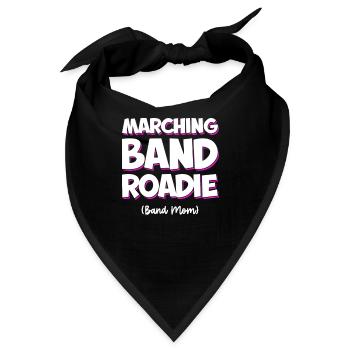 Marching Band Roadie Band Mom - Bandana - Schwarz - Vorne