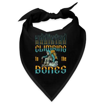 Klettern Kletterer - Bandana - Schwarz - Vorne