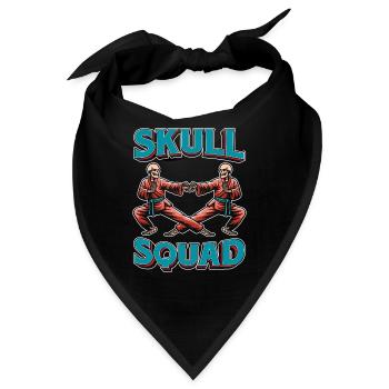 Kung Fu - Bandana - Schwarz - Vorne