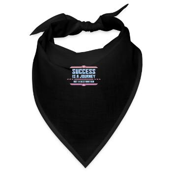 Erfolgsreise: Über das Ziel hinaus - Bandana - Schwarz - Vorne
