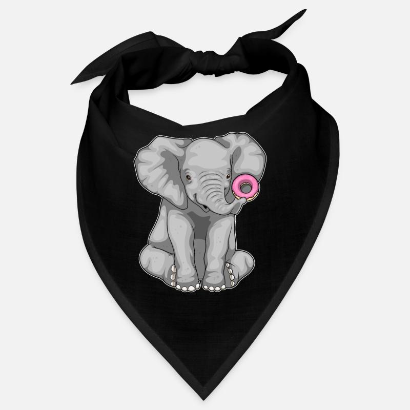 Elephant Donut Bandana