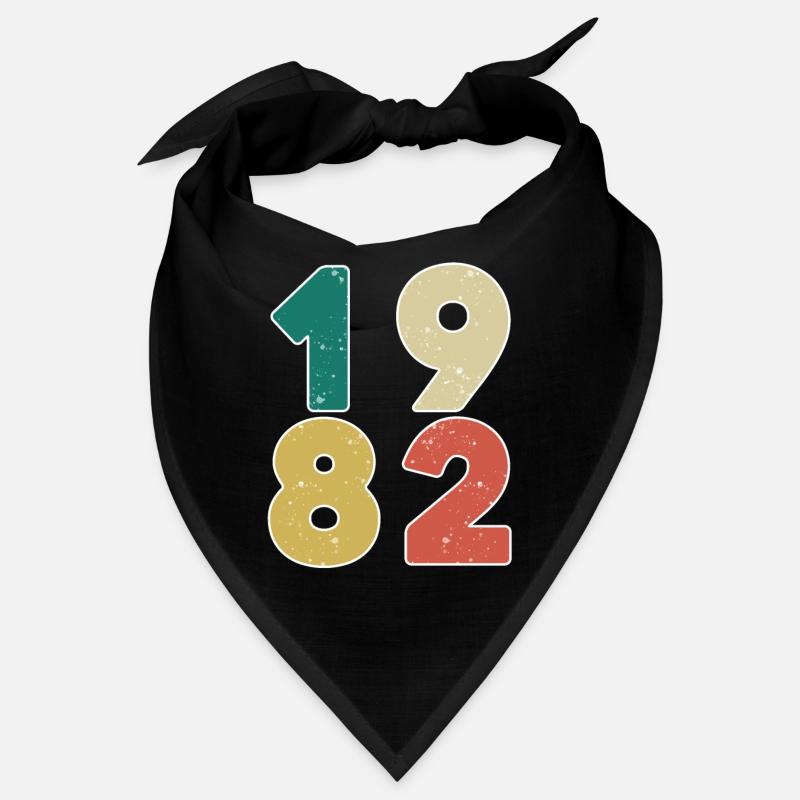1982 - Né en 1982 - Construit en 1982 Bandana