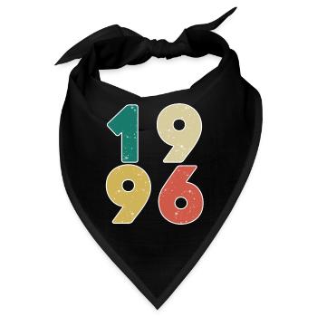 1996 - Jahrgang 1996 - Baujahr 1996 - Bandana - Schwarz - Vorne