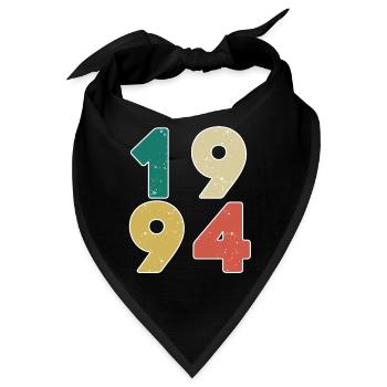 1994 - Jahrgang 1994 - Baujahr 1994 - Bandana - Schwarz - Vorne